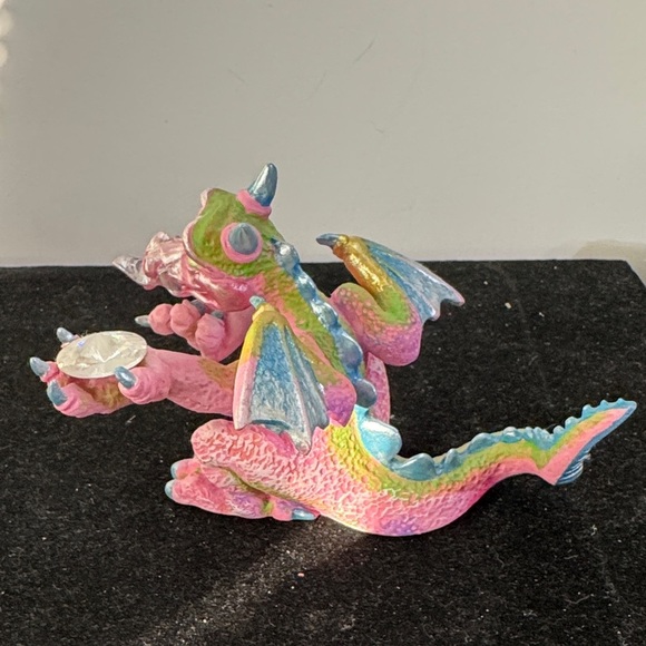 Franklin Mint Mood Dragon figurine “Coy” - Picture 5 of 8